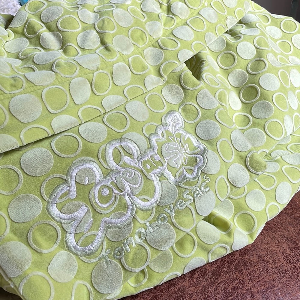 MovieSac by LoveSac lime green cover only